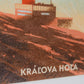 Poustr: Kráľova hoľa, poctivý slovenský plagát, Nízke Tatry, Vysoké Tatry